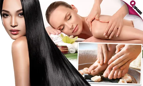 Beauty Packages: Moroccan Bath, Spa Mani-Pedi, Hair Spa Treatment with Mask & more!
